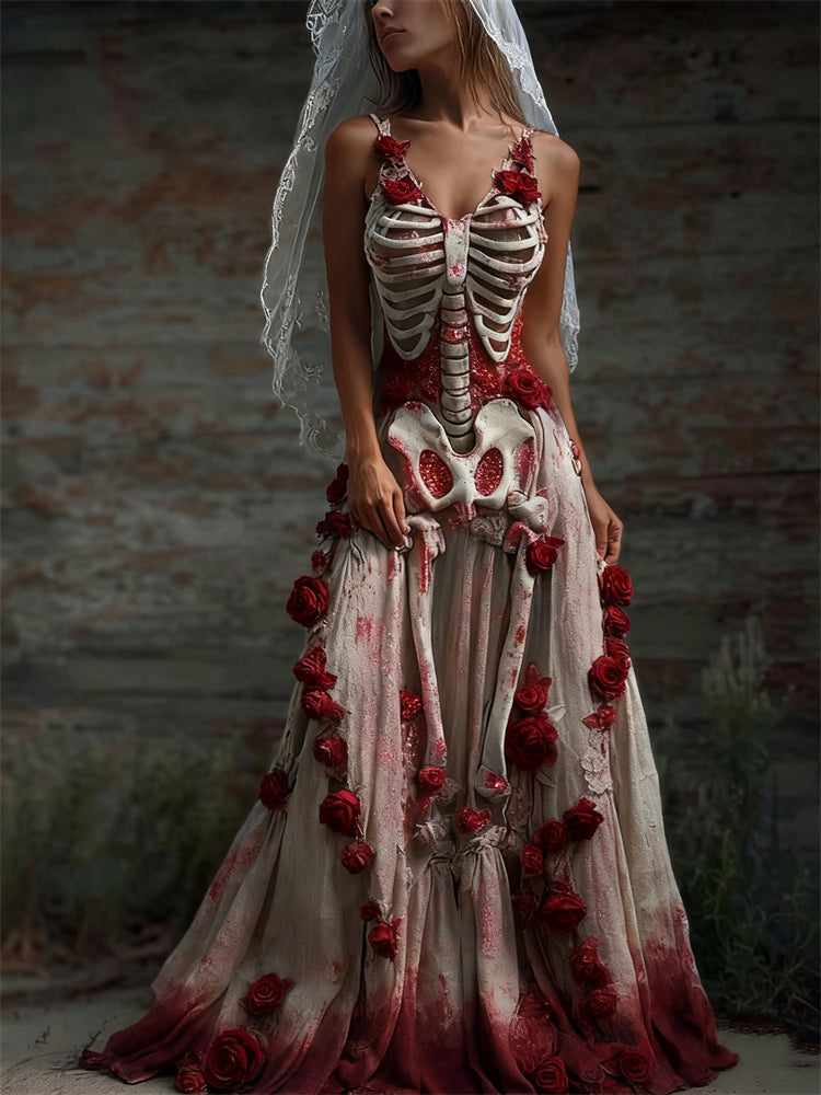 Klassisch gestaltete Kleid