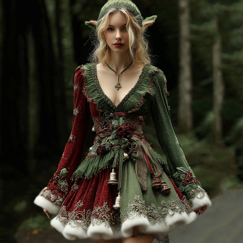 Wunderschön gefertigte Kleid