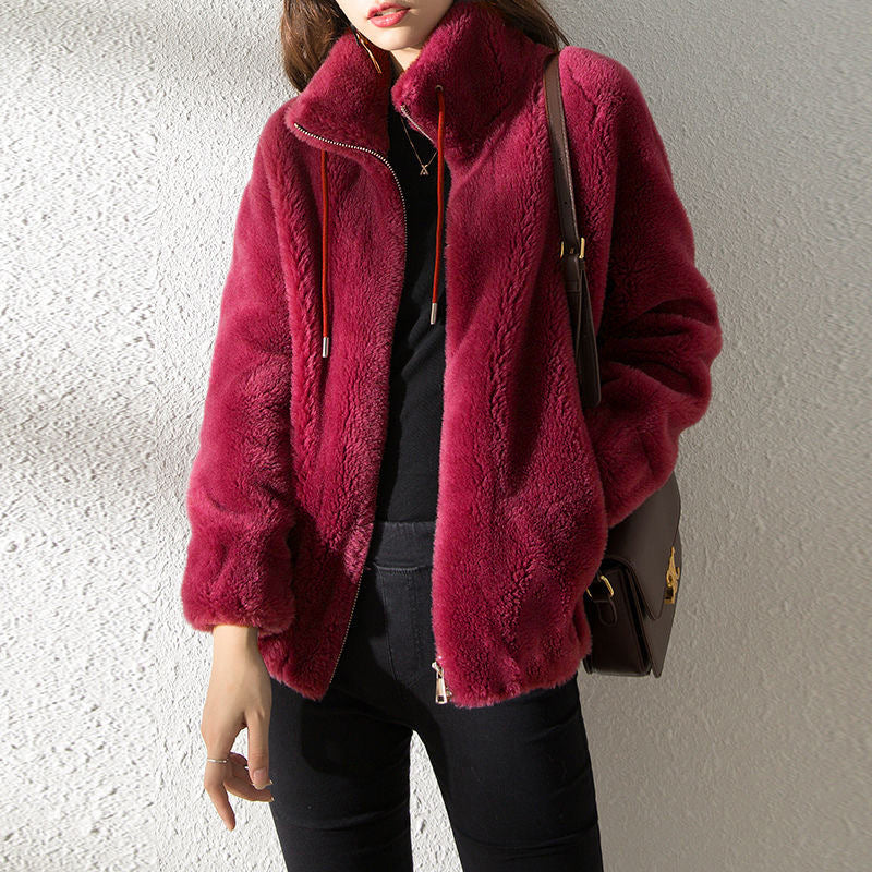 Anmutig gestaltete Jacke