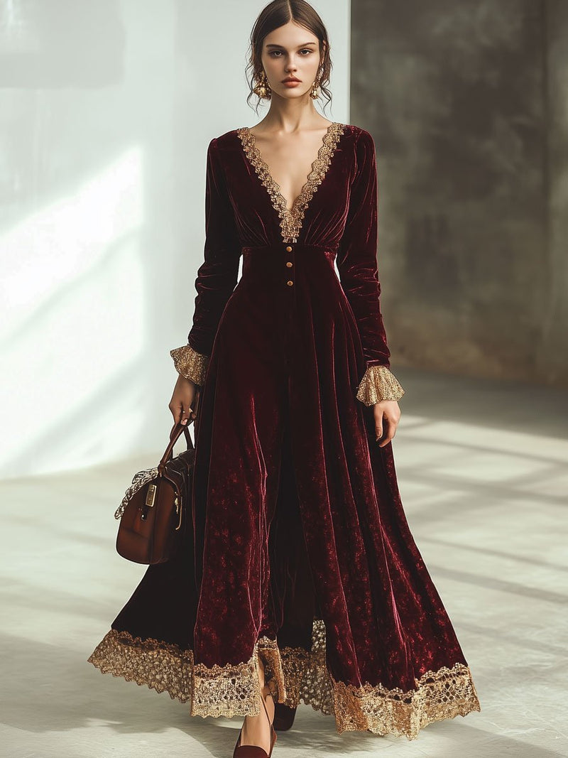 Zeitloser Vintage-Stil Kleid