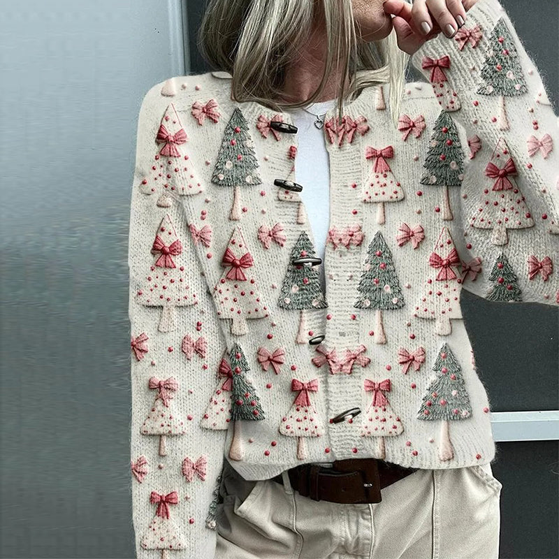 Wunderschön gefertigte Strickjacke