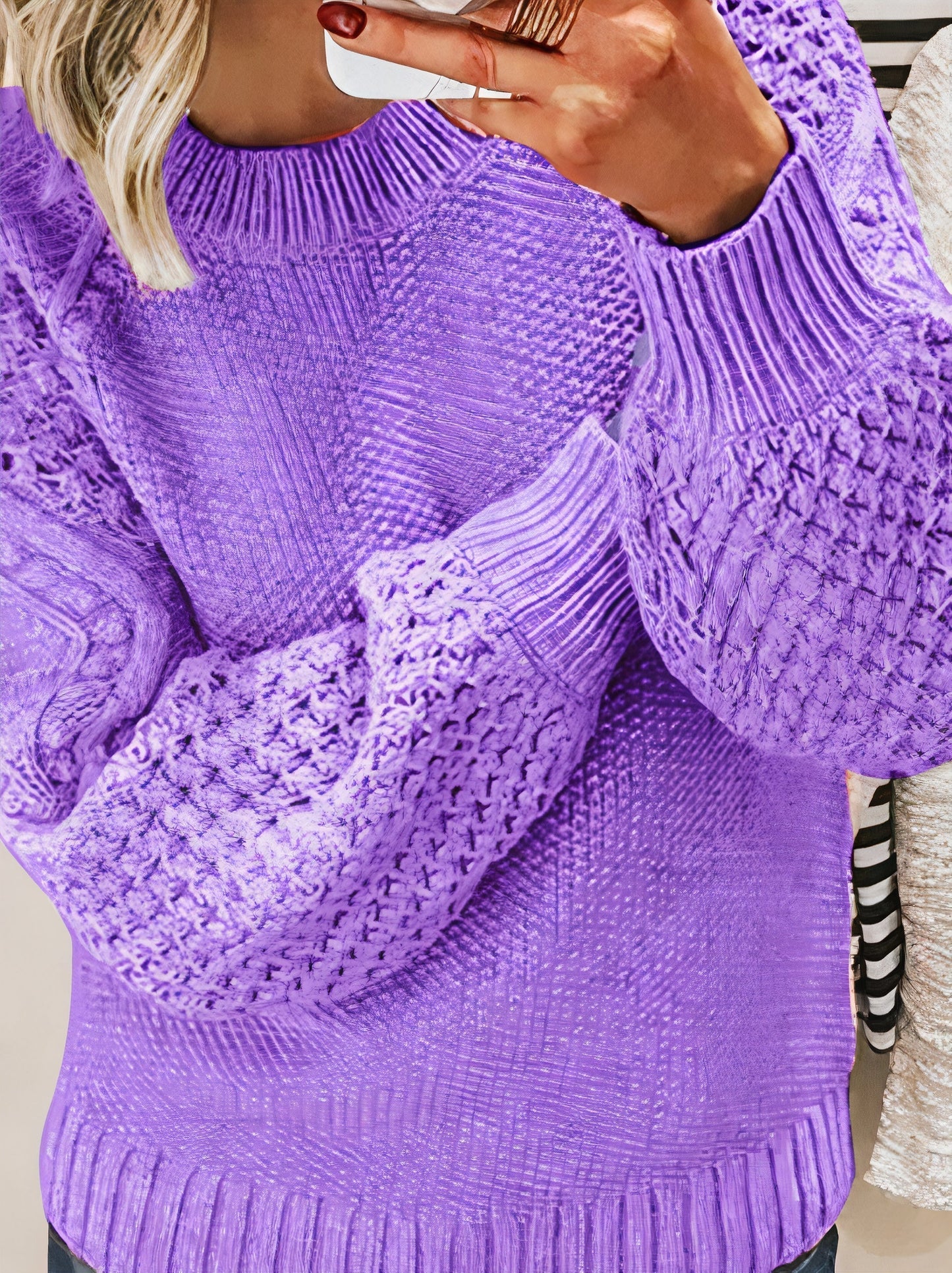 Klassisch gestaltete Pullover