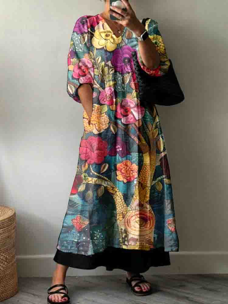 Anmutig gestaltete Kleid