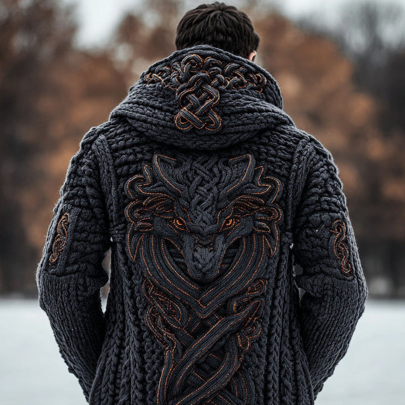 Elegant gestaltete Strickjacke