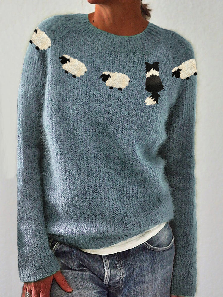 Klassisch designter Pullover