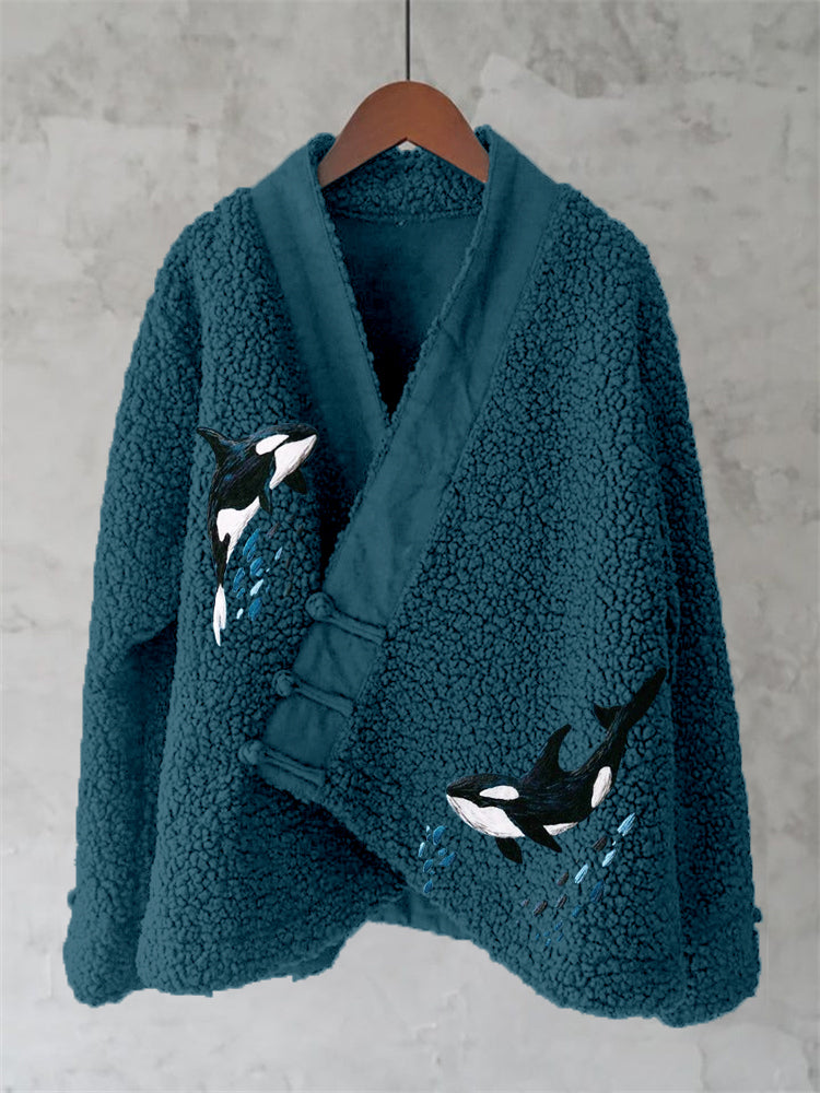 Klassische Vintage Strickjacke