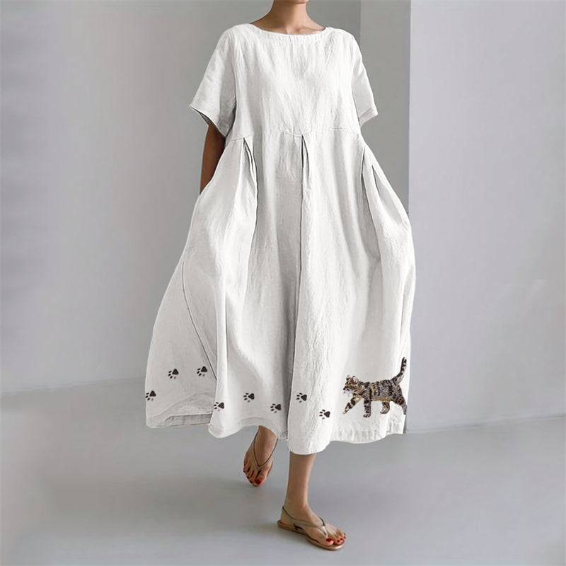 Klassisch gestaltete Kleid