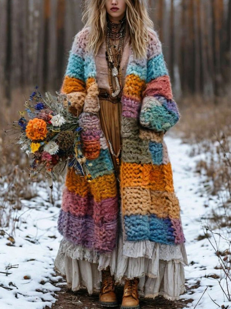 Wunderschön gefertigte Strickjacke