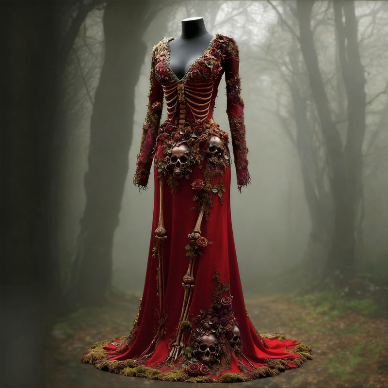 Durchdacht gestaltete Kleid