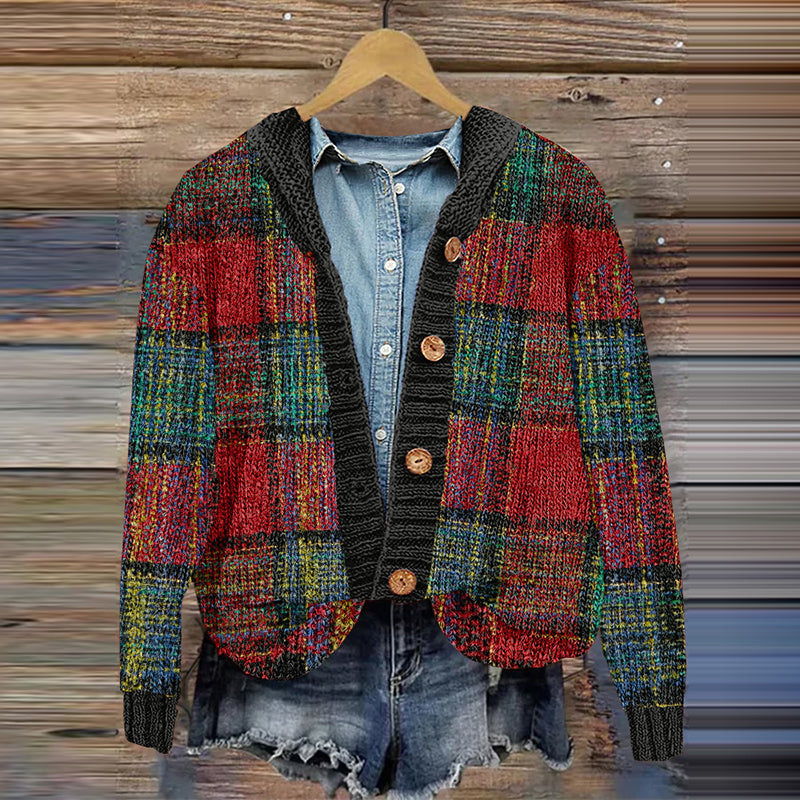 Klassische Vintage Strickjacke