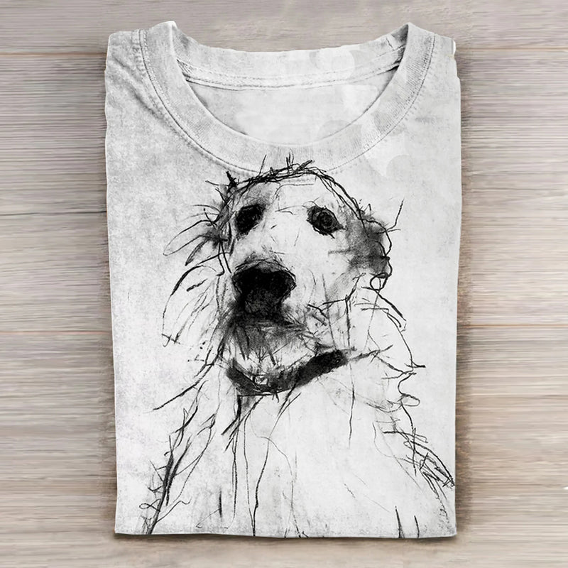 Anmutig gestaltete T-Shirt