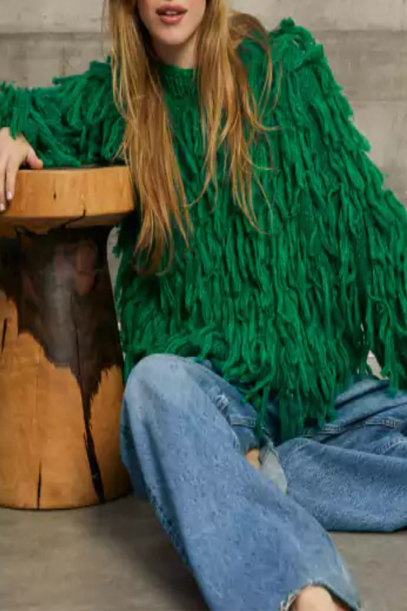Klassischer Vintage-Pullover