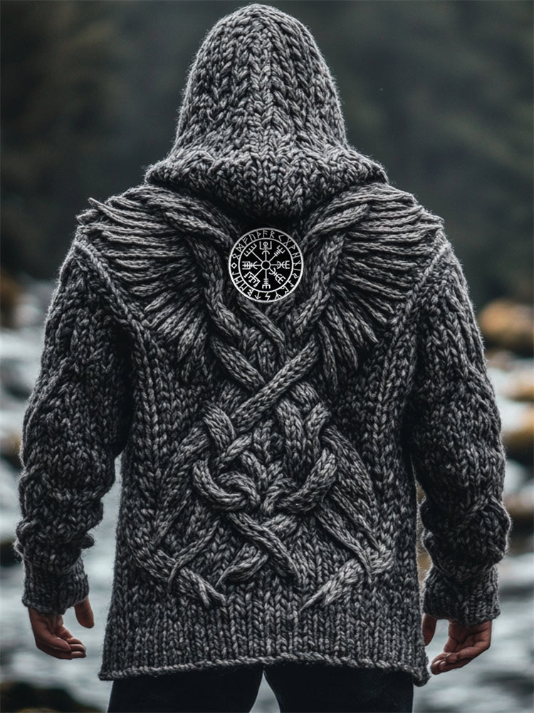 Anmutig gestaltete Strickjacke