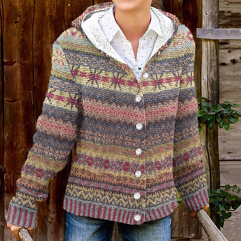 Wunderschön gefertigte Strickjacke