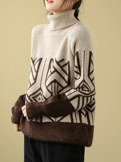 MW | MW – Strickpullover mit Rollkragen