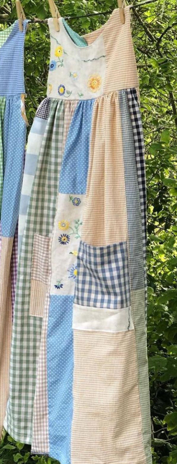 Klassische Vintage Kleid