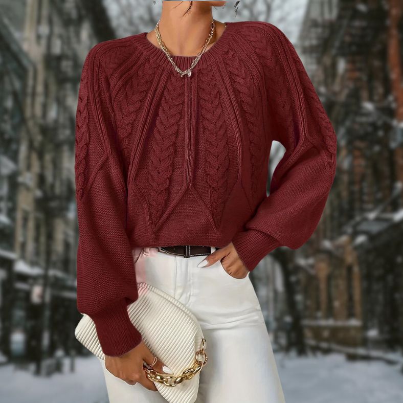 Zeitloser Vintage-Stil Pullover