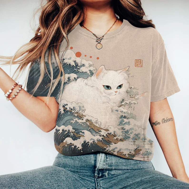 Zeitloser Vintage-Stil T-Shirt