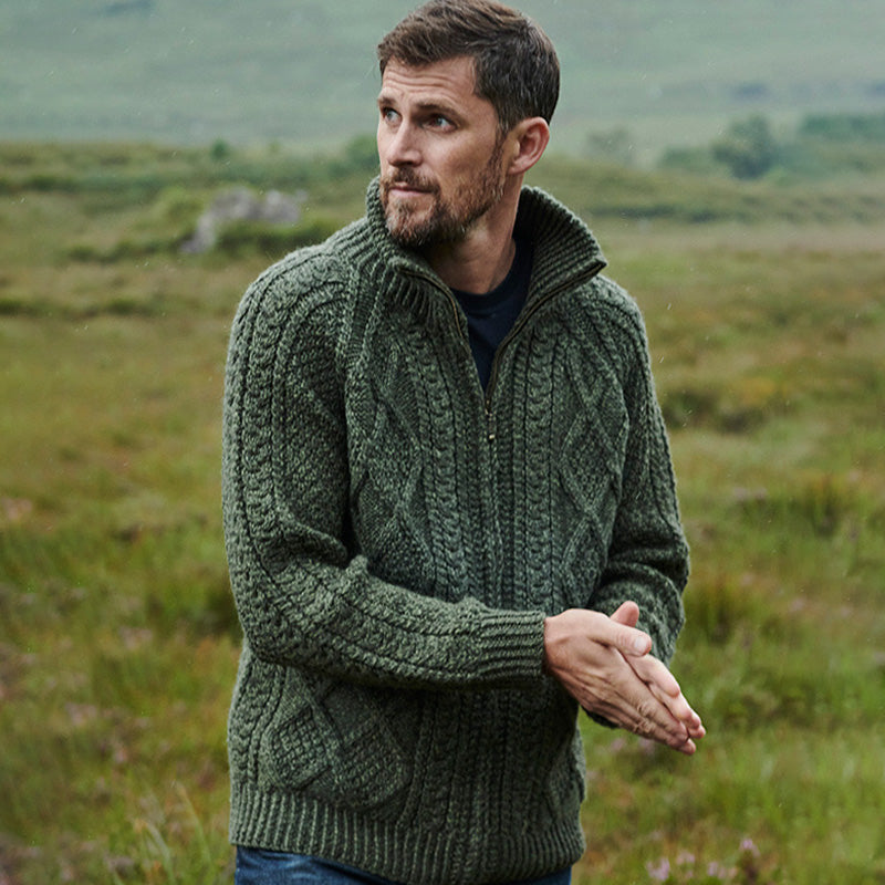 Vintage inspirierte Strickjacke