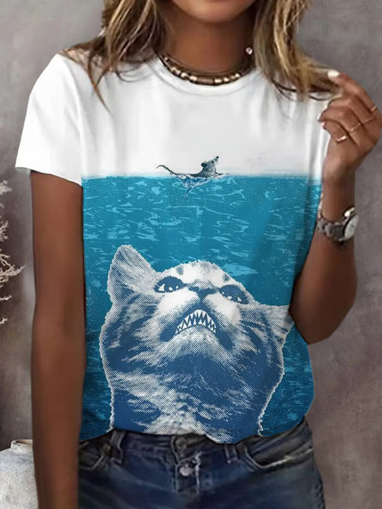 Durchdacht gestaltete T-Shirt