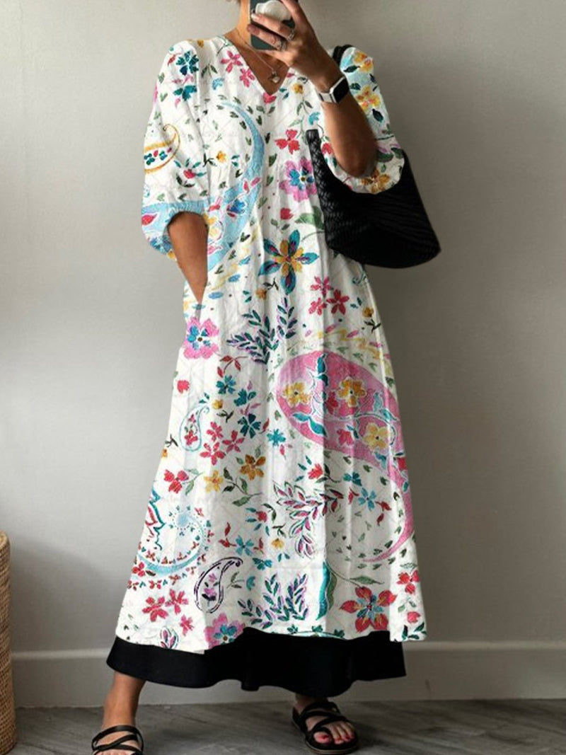Zeitloser Vintage-Stil Kleid