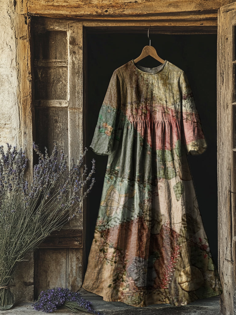Klassische Vintage Kleid