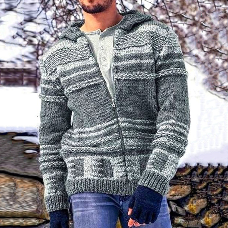 Zeitloser Vintage-Stil Strickjacke