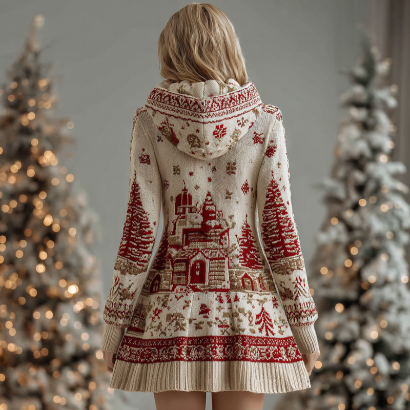 Klassisch gestaltete Kleid