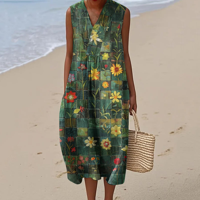 Klassische Vintage Kleid
