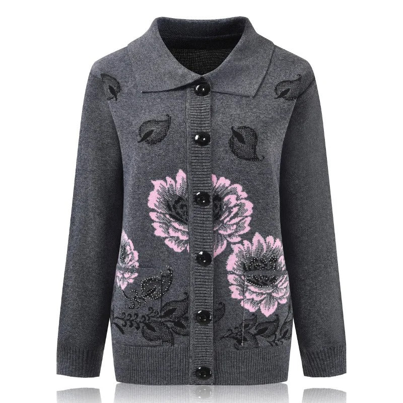 MW | MW – Eleganter V-Ausschnitt Pullover