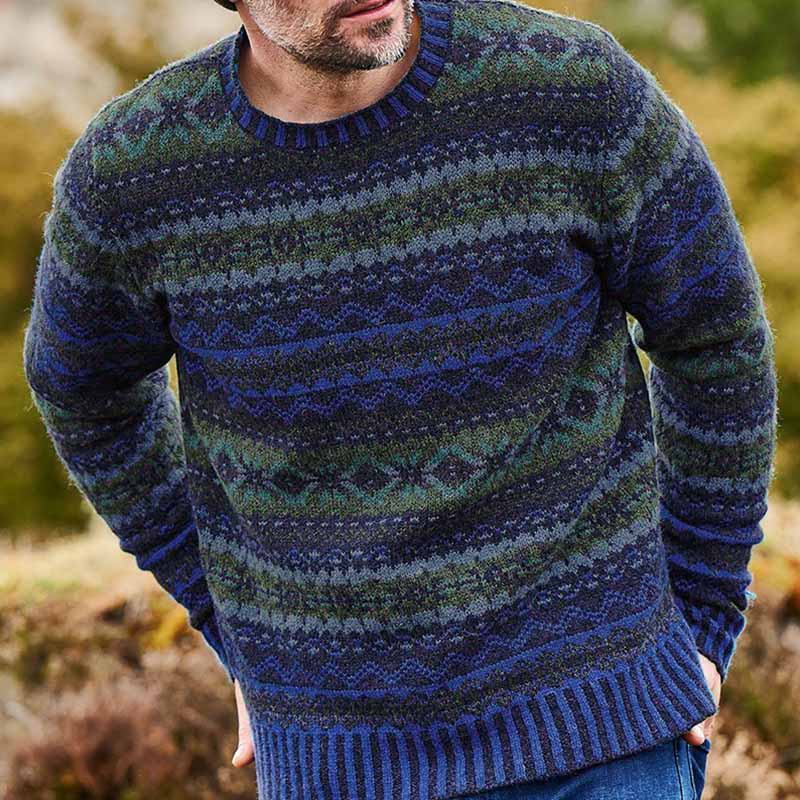 Zeitloser Vintage-Stil Pullover