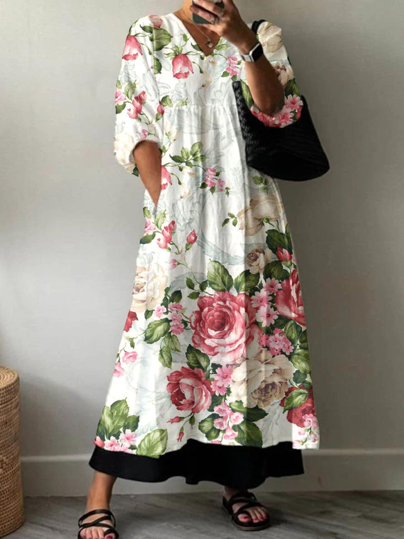 Zeitloser Vintage-Stil Kleid