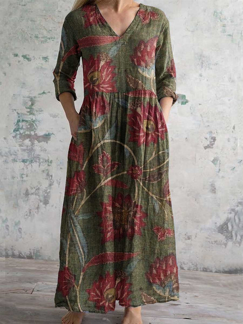 Klassische Vintage Kleid