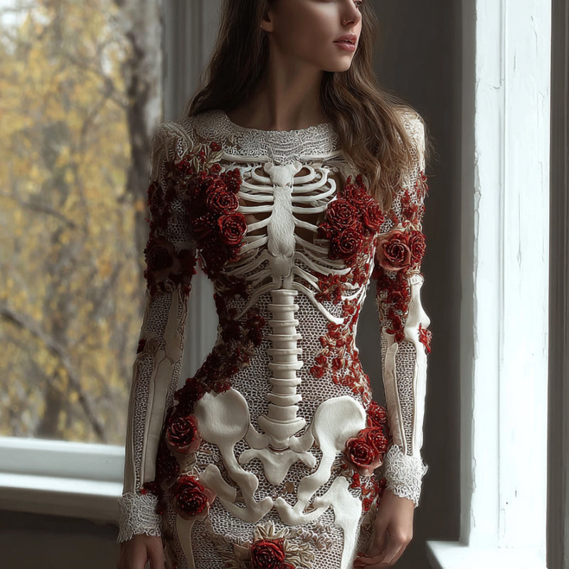 Durchdacht gestaltete Kleid