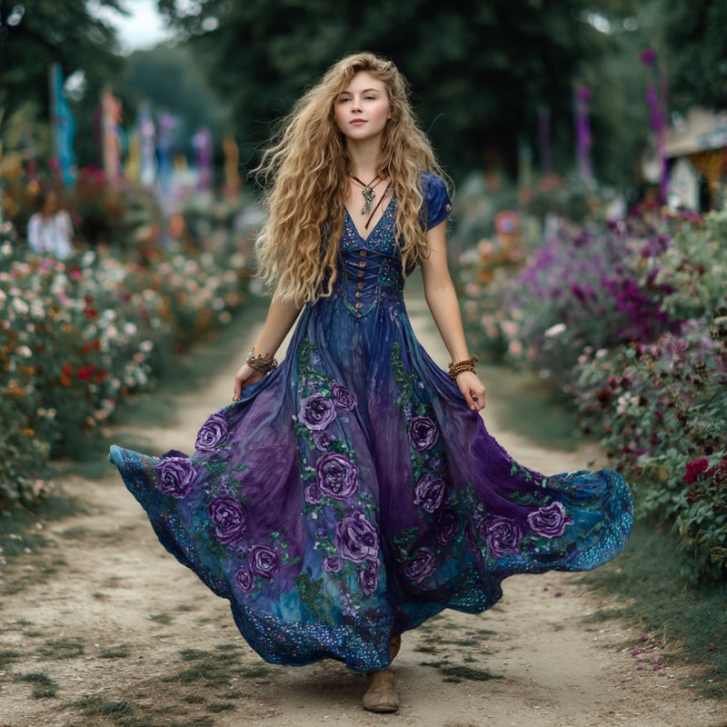 Durchdacht gestaltete Kleid
