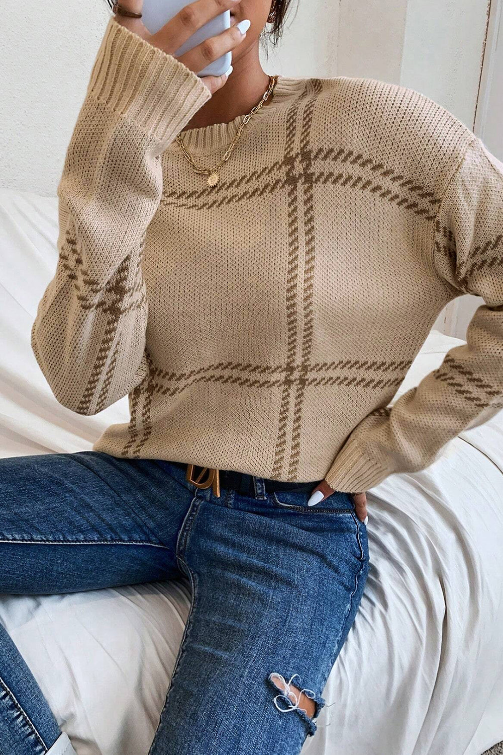 Anmutig gestaltete Pullover