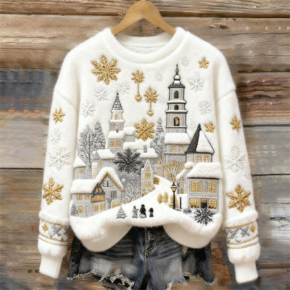 Zeitloser Vintage-Stil Pullover