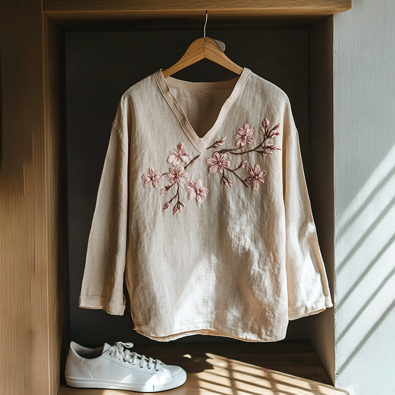 Vintage inspirierte Bluse