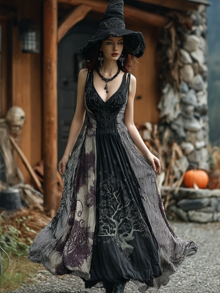 Klassisch gestaltete Kleid