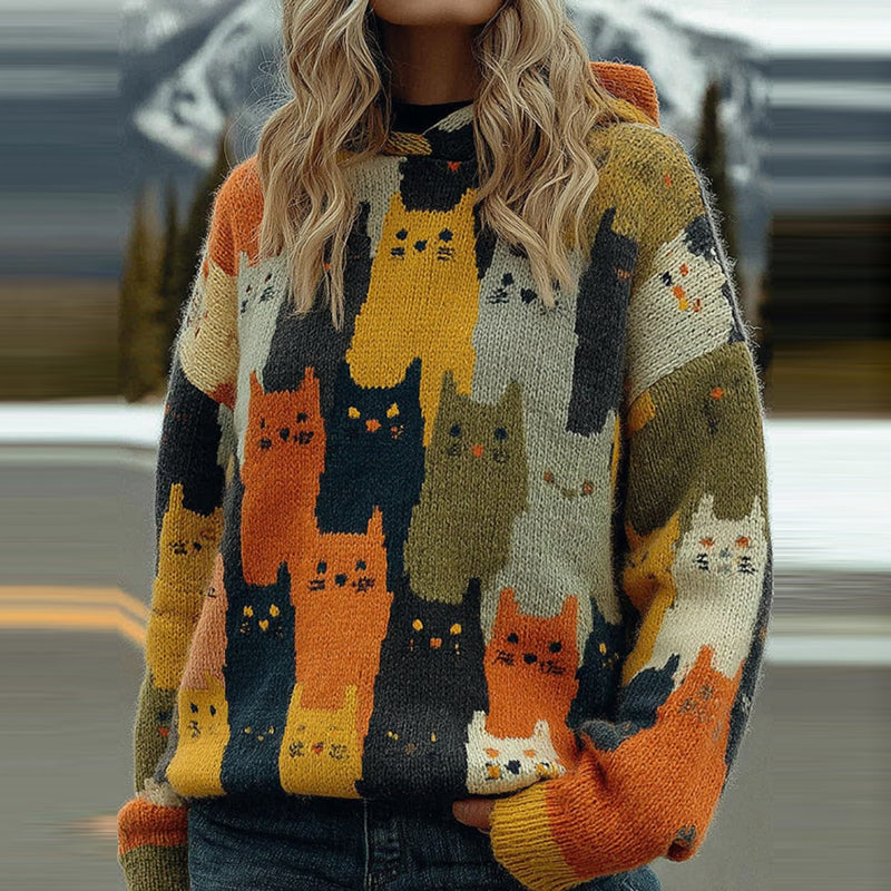 Anmutig gestaltete Pullover