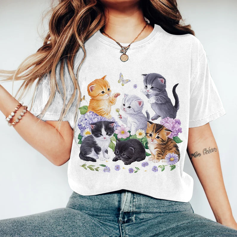 Zeitloser Vintage-Stil T-Shirt