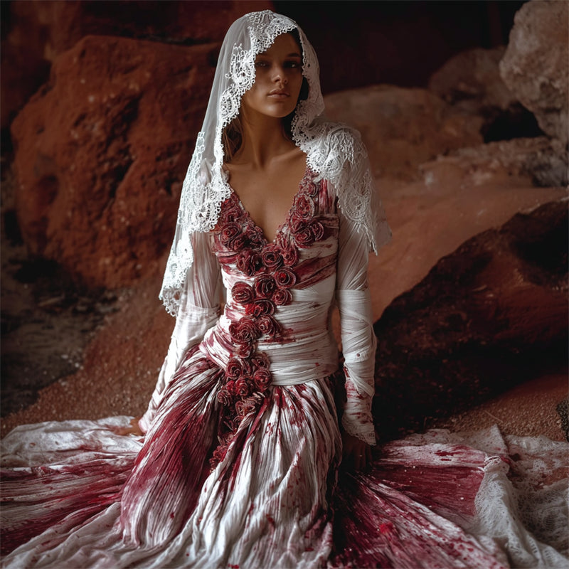 Wunderschön gefertigte Kleid