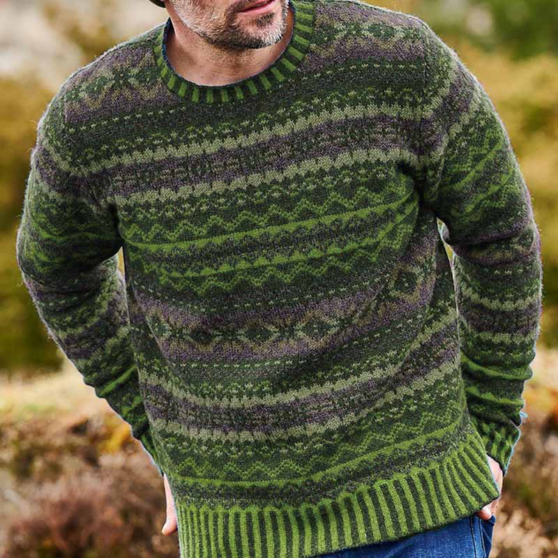 Zeitloser Vintage-Stil Pullover