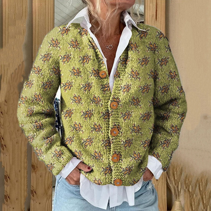Vintage inspirierte Strickjacke