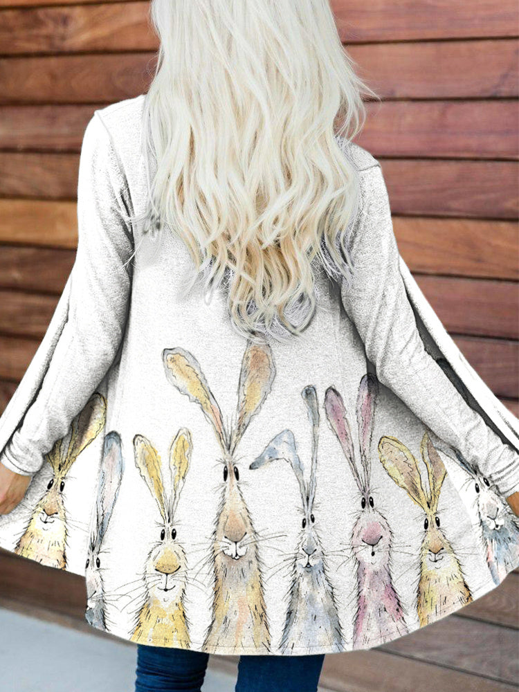 Klassisch gestaltete Strickjacke