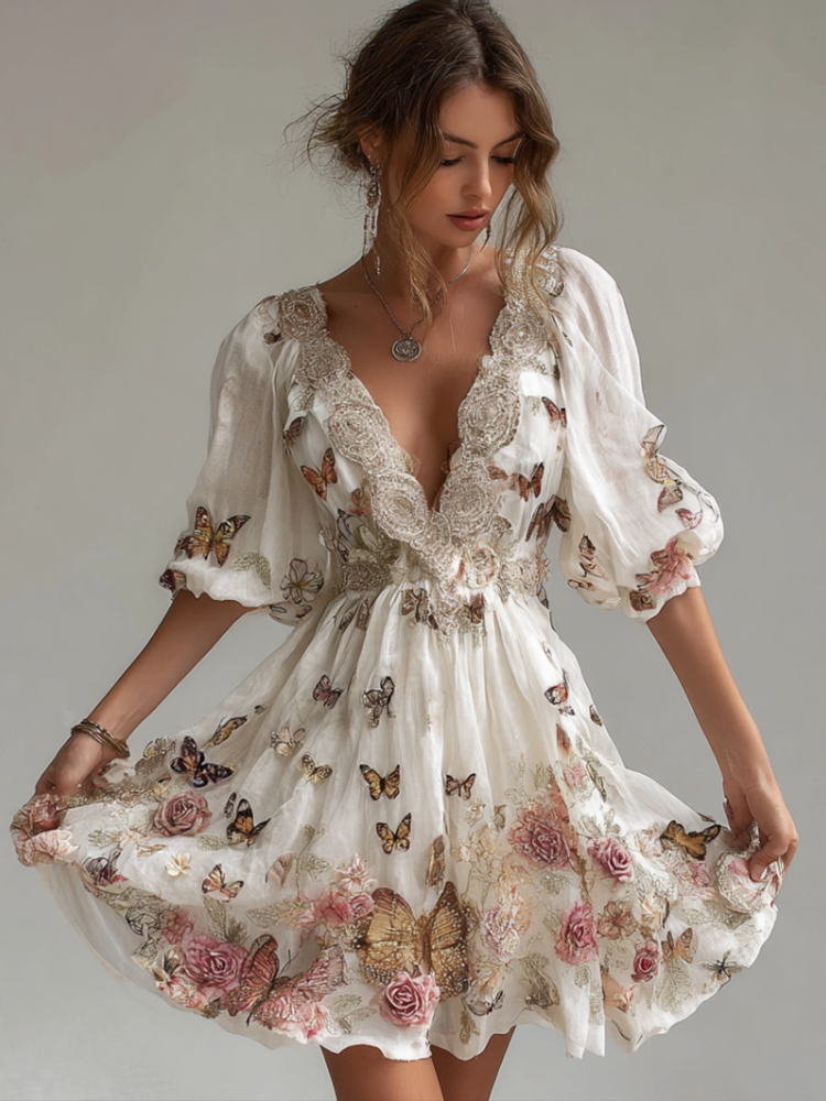 Elegant gestaltete Kleid