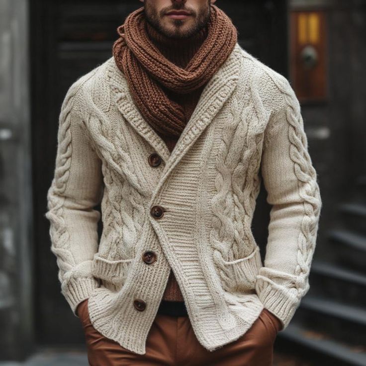 Vintage inspirierte Strickjacke