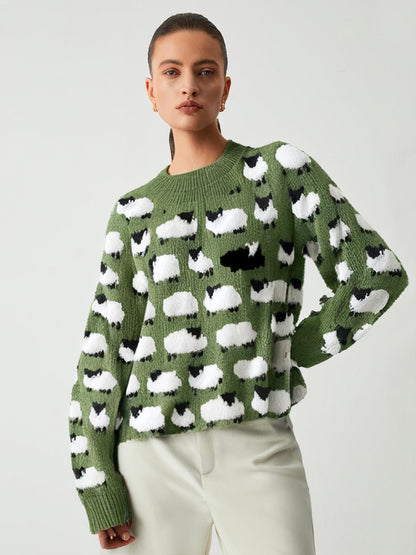 Zeitloser Vintage-Stil Pullover