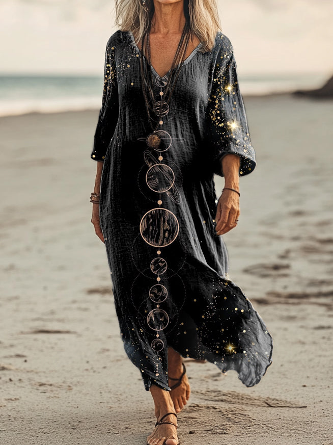 Klassische Vintage Kleid
