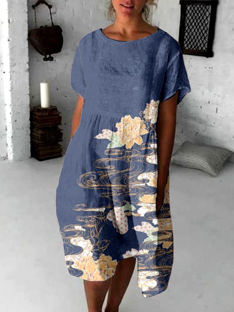 Anmutig gestaltete Kleid